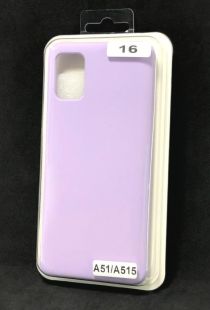 Чехол Samsung A51/A515 Silicon Original FULL №16 Lilac (4you)