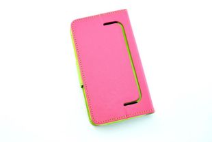 Чохол-книжка 4you Fancy 4,8 "-5,2" SLIDER pink / green універсальна 