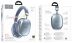 Bluetooth-гарнітура HOCO W35 Max (Bluetooth 5.3, монітори) Sky blue