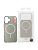 Чехол iPhone 13 / iPhone 14 Silicon Clear case with Magsafe Desert Titanium