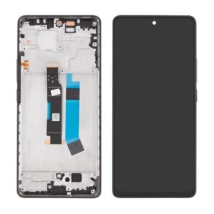 LCD Xiaomi Redmi Note 14Pro(4G) із чорним тачскрином + корпусна рамка IPS (M)