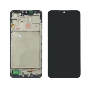 LCD Samsung A16 (4G)/A165 (2024) із чорним тачскрином + корпусна рамка GH82-36253A Original (M) 