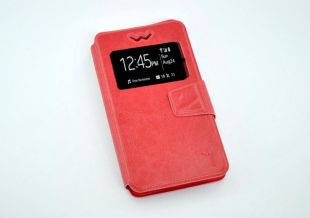 Чохол-книжка 4you Slider 3,5 "- 4" red універсальна - АКЦІОННА ЦІНА!!!
