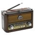 Радиоприемник Golon RX-BT087 (Bluetooth, USB+SD, фонарик) Brown