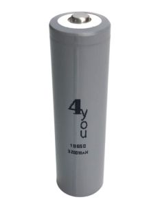 АКБ 18650 4you 3200mAh with metal part (захист від перезаряду)