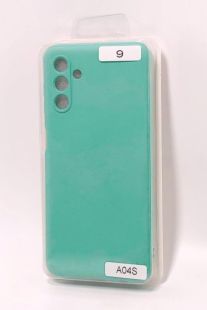 Чехол Samsung A04s/A047 Silicon Original FULL №9 azure (4you) "Акционная цена"