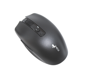 Мышь беспроводная 4you M8 black (Тихая,Bluetooth 5.0+2.4Ггц,6кн,800-1600DPI,12мес гар) -НОВИНКА!
