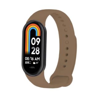 Ремешок на браслет фитнес Xiaomi mi band 8/9/10 Brown