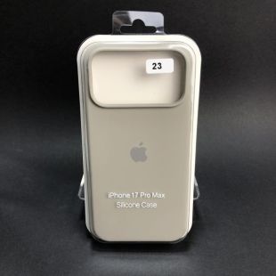 Чохол iPhone 17ProMax Silicon Case original FULL №23 Grey (4you)