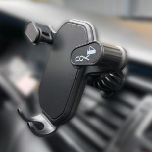 Holder 4you GL11 Black (фіксатор гачок у повітровідведення, класичний кріплення на шарнірній системі)