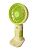Вентилятор ручний MINI FAN MJ122 (підставка для телефону, 3 режими, MicroUSB) Yellow/green