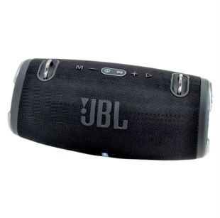 Портативная колонка JBL XTEMRE 3 (Bluetooth, FM, USB, 2 дин, ремешок, Soft touch) Black