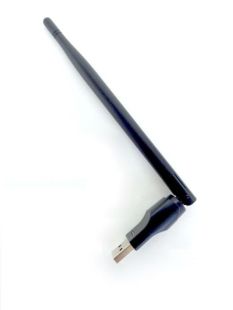 Беспроводной WiFi адаптер 4you 7601 (USB, 5dBi, long) Black