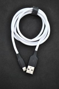 Usb-cable Micro USB 4you Dnister white (2.4A, Silicon Perfect) - Универсальная упаковка