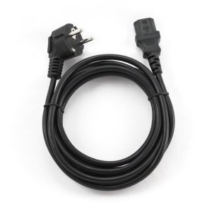 Кабель живлення системного блоку Gembird PC-186-VDE-3M (чорний, 3м) Cablexpert
