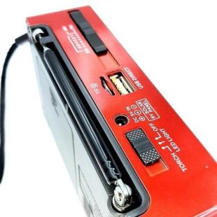 Радиоприемник Golon RX-8866 (USB+SD, фонарик) Red