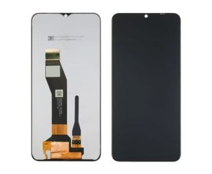 LCD Motorola E13 (XT2345) с чёрным тачскрином Service Pack (М)