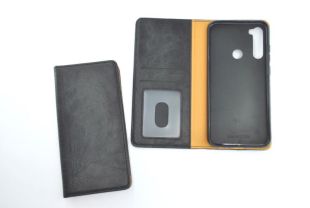 Flip Cover for Samsung A03 Core/A032 WALL Black (4you) "Акційна ціна"