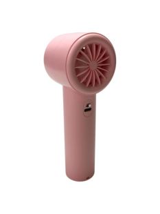Вентилятор ручний SKR-F638 (LED, індикатор заряду Type-C) Pink