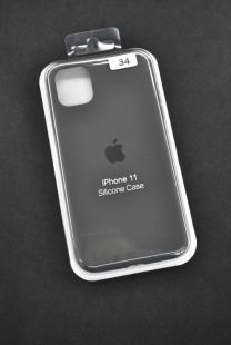 Чохол iPhone 11 Silicon Case original FULL №34 pebble (4you)