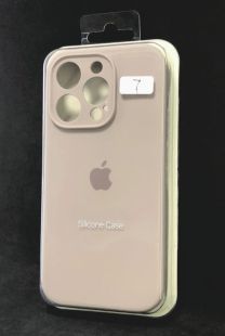 Чохол iPhone 15Pro Silicon Case original FULL Camera №7 Lavander (4you)
