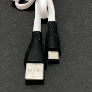 Usb-cable Type-C 4you Sula white (2.4A, Silicon)