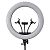Кільцева лампа RING FILL LIGHT QX-360 36см 14" (з трьома тримачами, без підставки)