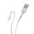 Usb-cable iPhone 5 HOCO X37 Cool power 2.4A 0.5m (круглий) White