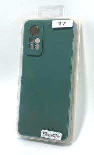 Чехол Xiaomi Redmi Note 12Pro(4G) Silicon Original FULL №17 Dark Green (4you)
