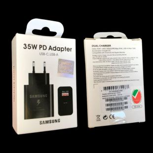 CЗУ SAMSUNG S21 35W original USB / TYPE-C Black