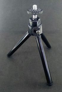 Мини штатив AS-2 для смартфона и фотоаппарата (пластик,коробка)