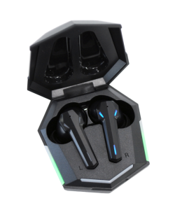 Bluetooth-гарнитура 4you CRUX black (Game Design,BT 5.1,Гар12мес,РРЦ-909г) - ВКУСНАЯ ЦЕНА!