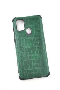 Чохол Samsung A21 / A215 Silicon Reptile Dark Green