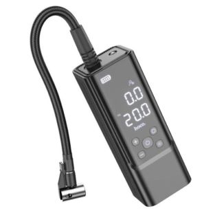Автомобільний акумуляторний компресор HOCO ZP7 Black (М)