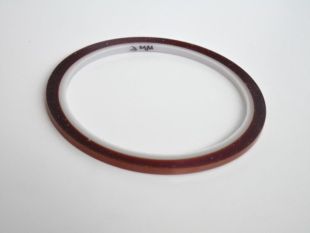 Термоскотч каптоновий 3mm, коричневий max t300 гр (М) 