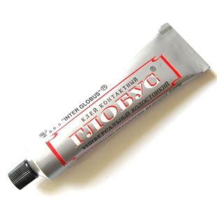 Клей Глобус водостойкий, туба 40мл 