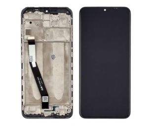 LCD Xiaomi Redmi 9 черным тачскрином + корпусная рамка (М)