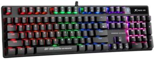 Клавіатура провідна XTRIKE ME GK-980 (USB, з підсвічуванням) Black
