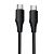 Cable Type-C/Type-C HOCO X124 60W 1m (круглый) Black