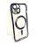 Чехол iPhone 16Plus Silicon Case Shining Full Camera with MagSafe Black