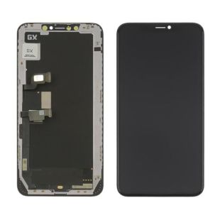 LCD iPhone XS Max с черным тачскрином + дисплейная рамка (GX - OLED) без упаковки (M)