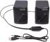 Акустика Maxxter CSP-U004RGB 2.0 (6 Bт) (подсветка) Black