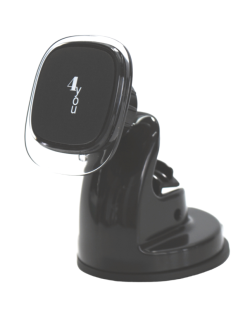 Holder 4you GL9 Black (присоска, прозр часть, компактный, мощный магнит 360°, РРЦ-283грн) 