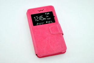 Чехол-книжка 4you Slider 4"- 4,4" pink универсальная - АКЦИОННАЯ ЦЕНА!!!