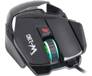 Мышь проводная Gemix W130 (игровая) Black