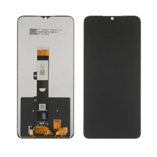 LCD Motorola E22 с чёрным тачскрином Service Pack (М)