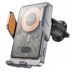 Holder HOCO HW7 Transparent Discovery Edition с беспроводным зарядным Grey