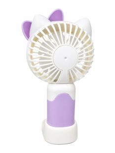 Вентилятор ручной MINI FAN SD-89 (подставка, 3 режима) Violet