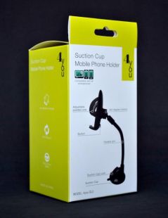 Holder 4you GL2 Black (гибкая метал ножка,присоска,классический крепеж РРЦ 212грн) 