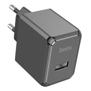 СЗУ-USB HOCO CS11A 1 Usb Black (блистер)